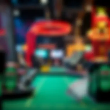 Visual representation of online gambling platform accessibility