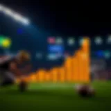 Visual representation of NFL title odds fluctuations