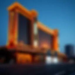 Exterior view of Borgata Casino showcasing its grand architecture