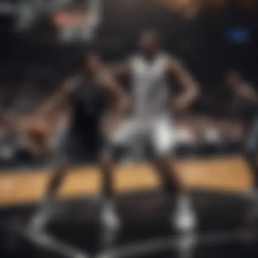 Brooklyn Nets player showcasing skills on the court