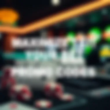 An illustration showing a strategy guide for maximizing betting with promo codes.