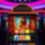 Visual representation of the Easter Island slot machine showcasing its vibrant graphics