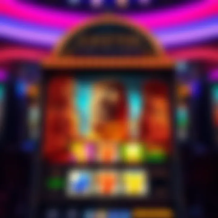 Visual representation of the Easter Island slot machine showcasing its vibrant graphics