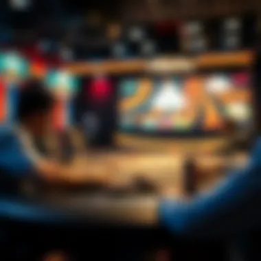 Poker gameplay on a different platform