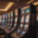 Exciting gaming environment showcasing Borgata's slot machines