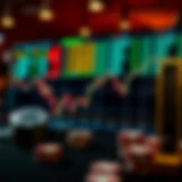 Graph illustrating betting trends in sports