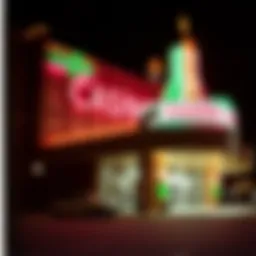 Exterior view of a casino in Cherokee, North Carolina