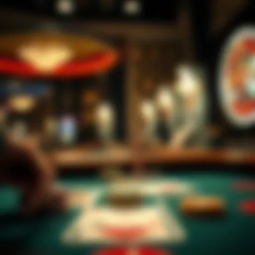 Visual representation of Free Bet Blackjack gameplay