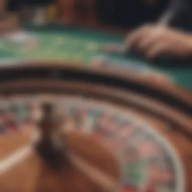 A thoughtful player analyzing roulette strategies