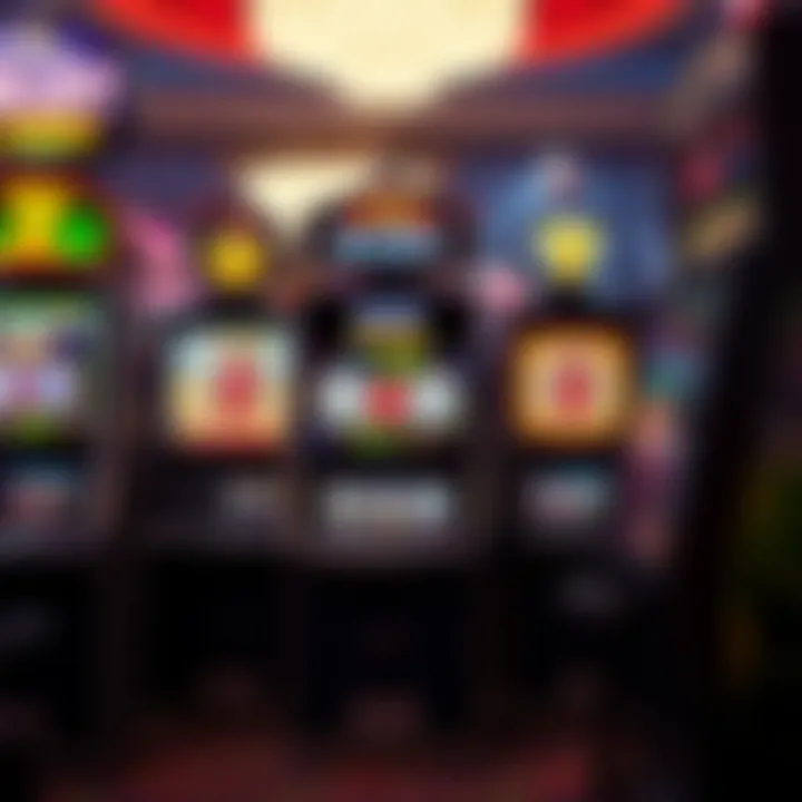 Visual illustration of diverse slot machine designs