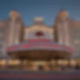 Exterior view of Hollywood Casino Michigan showcasing its architecture