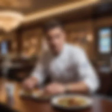 Dining area within Isle Casino Pompano Park featuring diverse cuisine