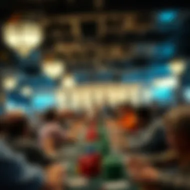 Celebrating Poker's Evolution Community gathering of poker enthusiasts celebrating the game's evolution