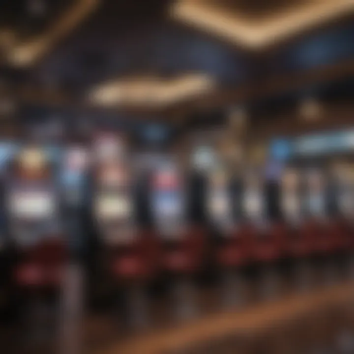 A vibrant gaming environment featuring new video poker machines