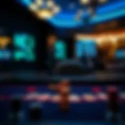 A digital blackjack table showcasing gameplay