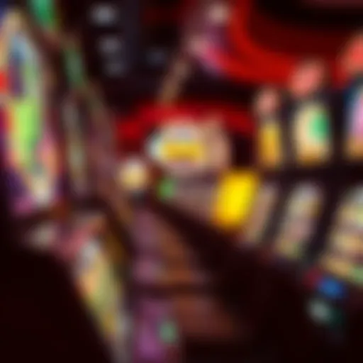 A Closer Look at Slot Machine Themes A vibrant slot machine display showcasing various symbols and themes