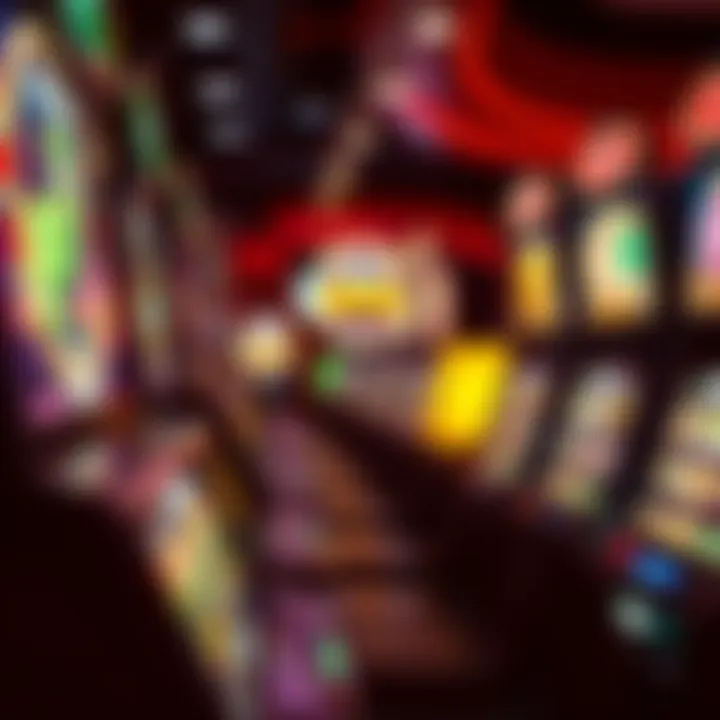 A Closer Look at Slot Machine Themes A vibrant slot machine display showcasing various symbols and themes