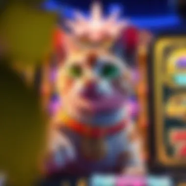 Astro Cat Slot Game Interface Astro Cat Slot Interface