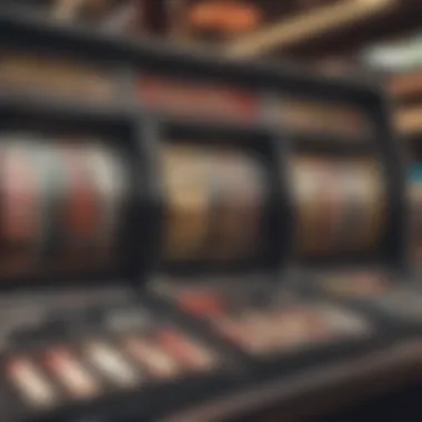 Graphical representation of slot payout percentages