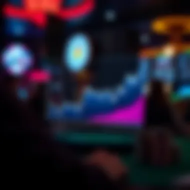 Analyzing Market Trends in Gambling Graph illustrating market trends in the gambling industry