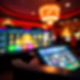 The innovative interface of a crypto casino platform showcasing diverse games