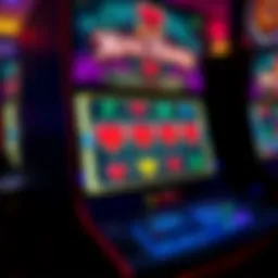 Virtual slot machine showcasing More Hearts game interface