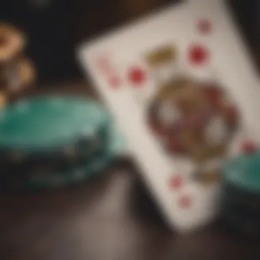 An illustration of different card combinations and their values in Split Card Poker