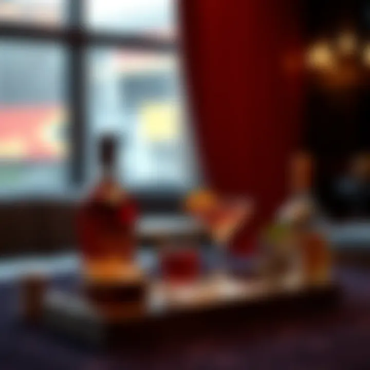 Luxurious amenities curated for a guest's stay