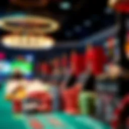 Vibrant selection of online casino games