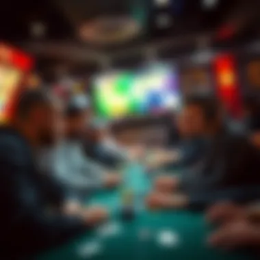 Dynamic community engagement in Vegas World chat rooms