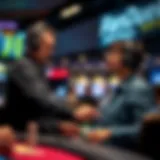 Customer service representative assisting a user