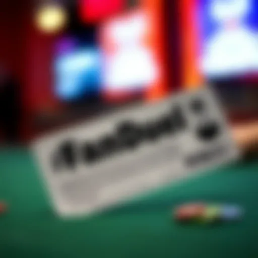 A close-up of a FanDuel voucher highlighting its unique features