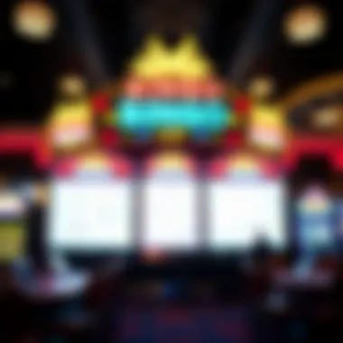 Bingo prize display at Firekeepers Casino