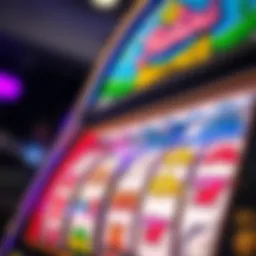 Vibrant fishing-themed slot machine with reels