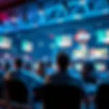 Engaging online tournament atmosphere