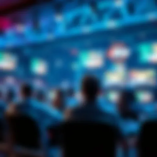 Engaging online tournament atmosphere