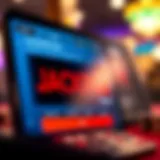 Overview of Jackpocket app interface