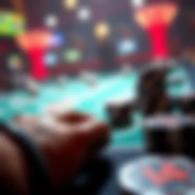 An abstract representation of Loto CA's gameplay dynamics