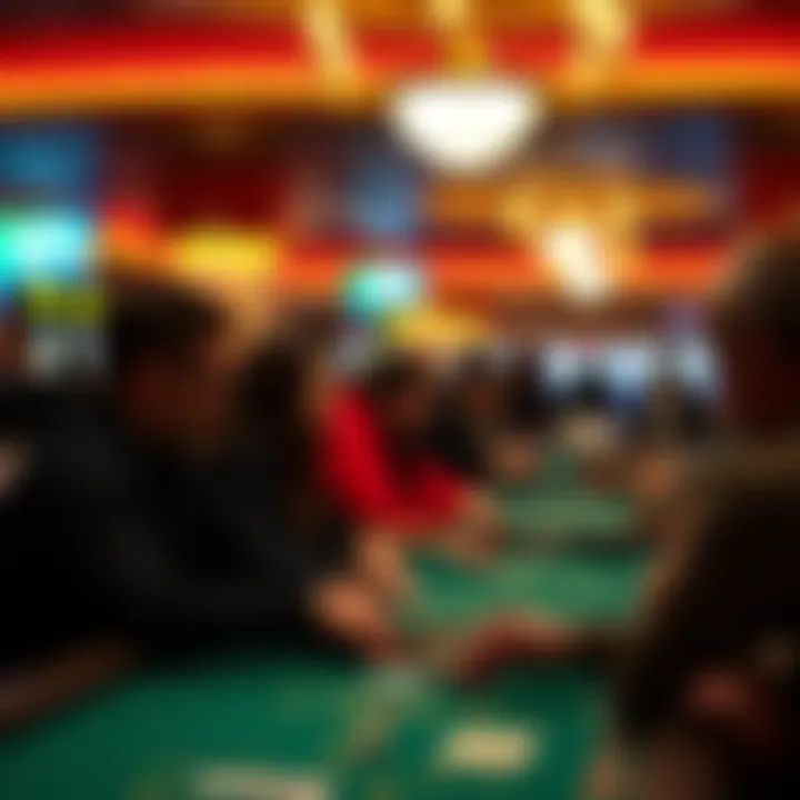 Engaged players enjoying the casino atmosphere