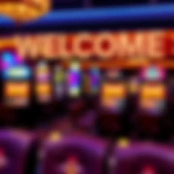 An enticing display of welcome bonus offers and promotions