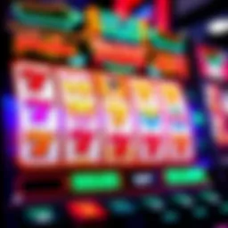 Colorful NetEnt slot game interface showcasing vibrant reels