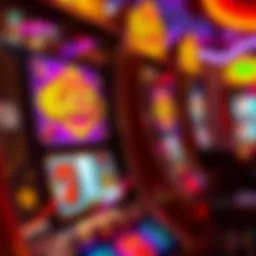 Classic Vegas slot machine interface showcasing vibrant graphics