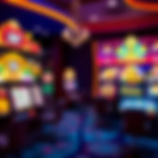 A vibrant online casino interface showcasing popular games.