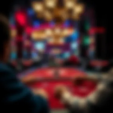 Creating Authenticity in Poker Rooms A vibrant poker room atmosphere enhanced by table choice