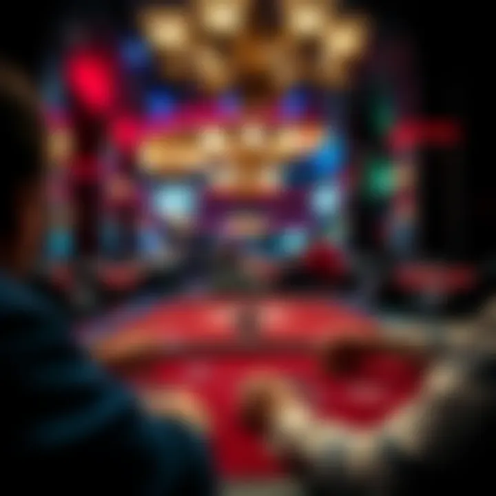 Creating Authenticity in Poker Rooms A vibrant poker room atmosphere enhanced by table choice