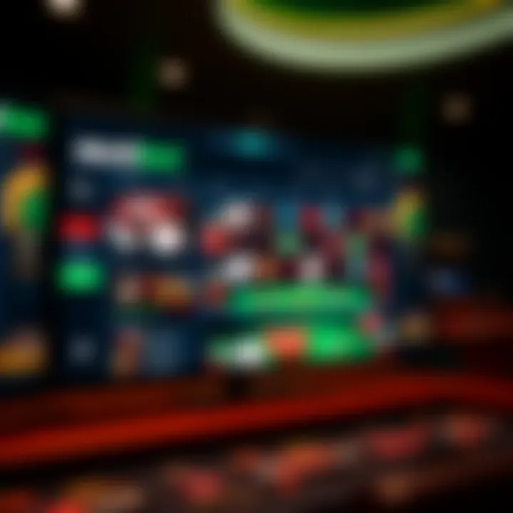 Overview of Rockbet Online Casino interface