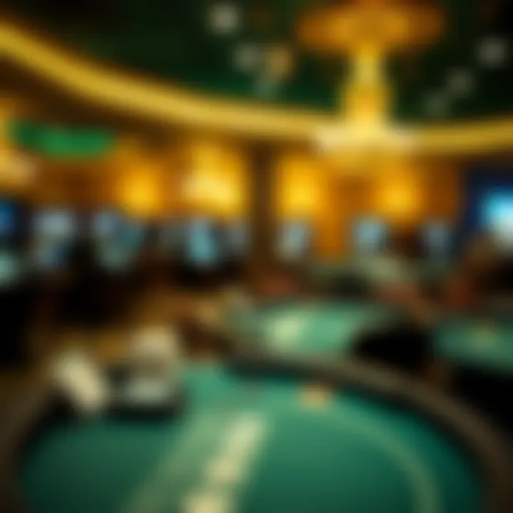 Screenshot of game selection at Sahara Sands