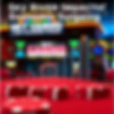 Graphical representation of economic growth forecasts due to the casino's opening.