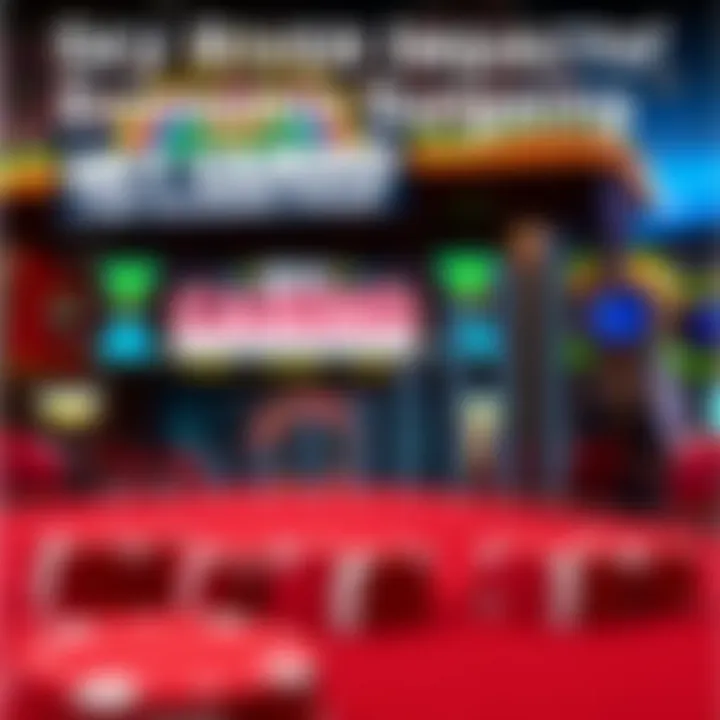 Graphical representation of economic growth forecasts due to the casino's opening.