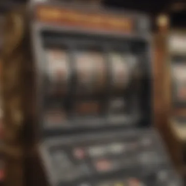 Understanding Slot Machine Displays An intricate slot machine display showcasing various symbols and payouts